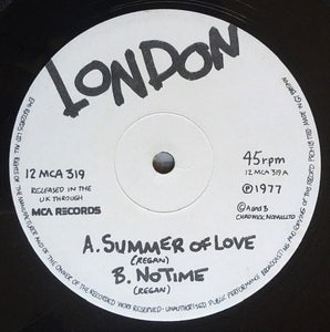 London (4) : No Time / Siouxsie Sue / Summer Of Love / Friday On My Mind (12", EP, Ltd)