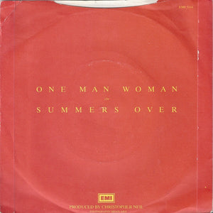 Sheena Easton : One Man Woman (7", Single)