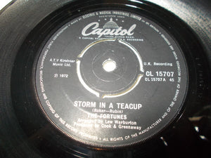 The Fortunes : Storm In A Teacup (7", Single, Bla)