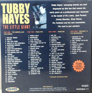 Tubby Hayes : The Little Giant (4xCD + Box)