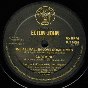 Elton John : Funeral For A Friend / Love Lies Bleeding (12", Single)