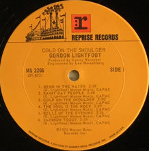 Load image into Gallery viewer, Gordon Lightfoot : Cold On The Shoulder (LP, Album)
