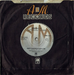 Andy Fairweather-Low : Wide Eyed And Legless (7", Single, Sol)