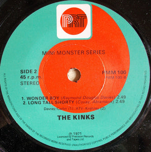 The Kinks : You Really Got Me (7", EP, RE)