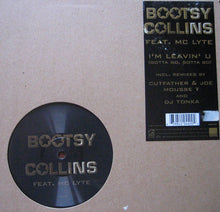Load image into Gallery viewer, Bootsy Collins Feat. MC Lyte : I&#39;m Leavin&#39; U (Gotta Go, Gotta Go) (12&quot;, Single)
