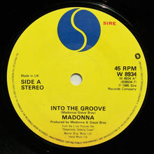 Load image into Gallery viewer, Madonna : Into The Groove (7&quot;, Single, Yel)
