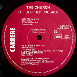The Church : The Blurred Crusade (LP, Album, Gat)
