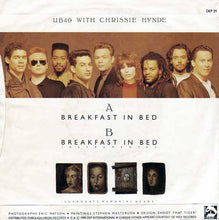 Load image into Gallery viewer, UB40 With Chrissie Hynde : Breakfast In Bed (7&quot;, Single, Pap)
