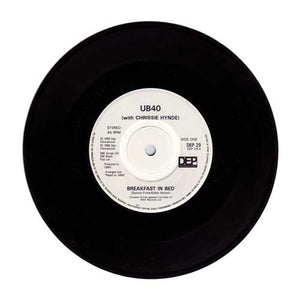 UB40 With Chrissie Hynde : Breakfast In Bed (7", Single, Pap)