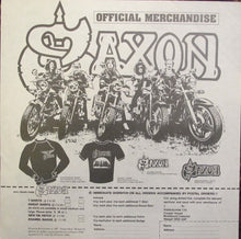 Load image into Gallery viewer, Saxon : Denim And Leather (LP, Album, WEA)
