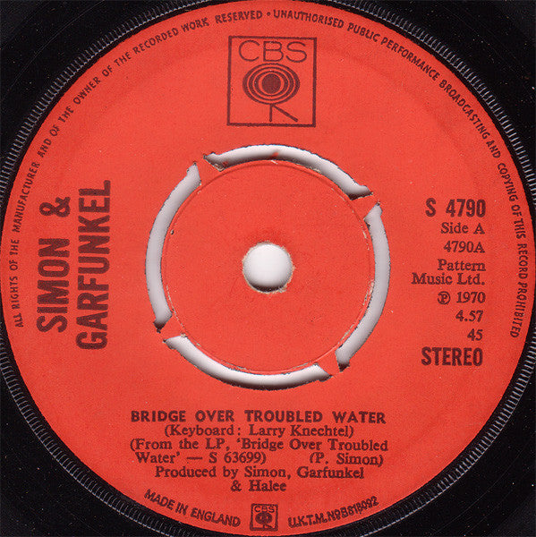 Simon & Garfunkel : Bridge Over Troubled Water (7