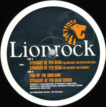 Load image into Gallery viewer, Lionrock : Straight At Yer Head / Fire Up The Shoesaw (12&quot;, Promo)
