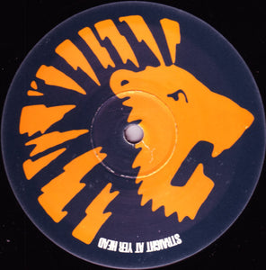 Lionrock : Straight At Yer Head / Fire Up The Shoesaw (12", Promo)