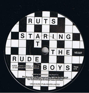 Ruts* : Staring At The Rude Boys (7", Single)