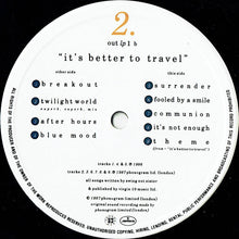 Load image into Gallery viewer, Swing Out Sister : It&#39;s Better To Travel (LP, Album)
