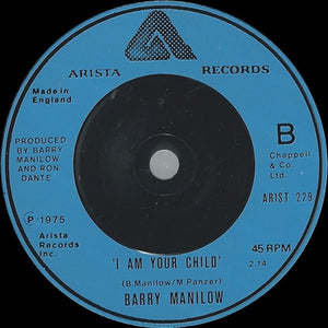 Barry Manilow : Could It Be Magic (7", Single, RE)