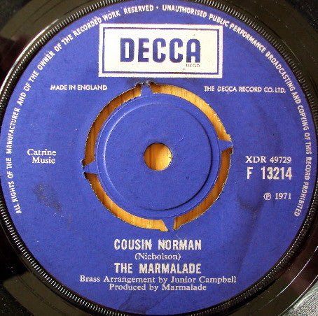 The Marmalade : Cousin Norman (7
