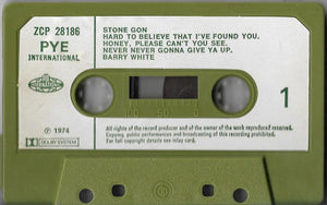 Barry White : Stone Gon' (Cass, Album, DP)