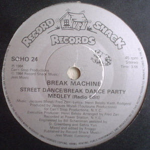 Break Machine : Are You Ready (7", Single)