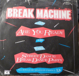 Break Machine : Are You Ready (7", Single)