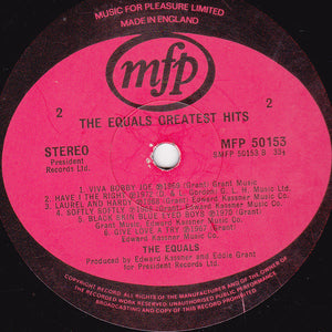 The Equals : The Equals Greatest Hits (LP, Comp)