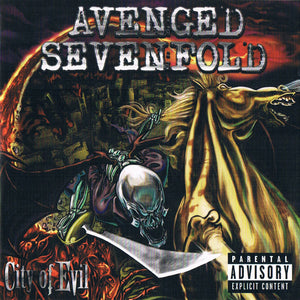 Avenged Sevenfold : City Of Evil (CD, Album, RE)
