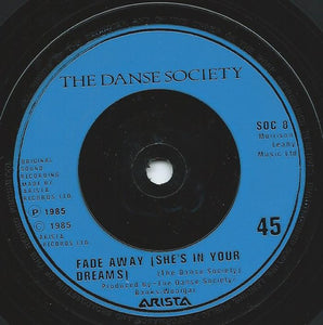 The Danse Society : Say It Again (7", Single)