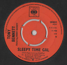 Load image into Gallery viewer, Tony Bennett Featuring Bobby Hackett : The Very Thought Of You / Sleepy Time Gal (7&quot;, Single)
