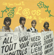 Load image into Gallery viewer, The Beatles : All You Need Is Love (7&quot;, Single, RE, Pus)
