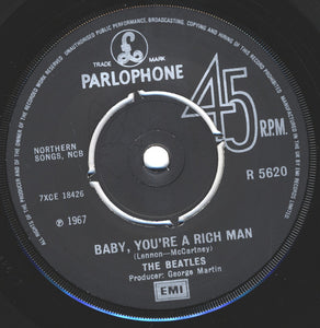 The Beatles : All You Need Is Love (7", Single, RE, Pus)