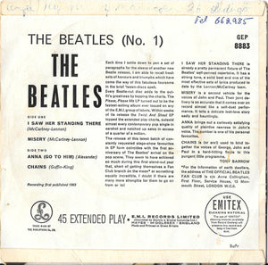 The Beatles : The Beatles No. 1 (7", EP, Mono, BuP)