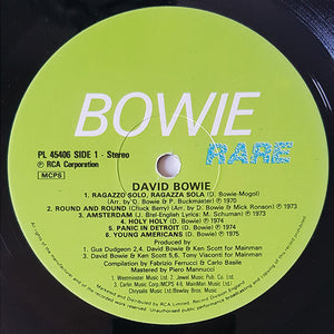 David Bowie : Rare (LP, Comp)