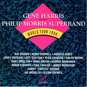 Gene Harris And  The Philip Morris Superband : World Tour 1990 (CD, Album)