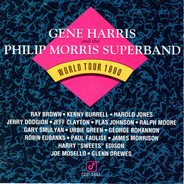 Gene Harris And  The Philip Morris Superband : World Tour 1990 (CD, Album)