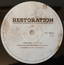 Load image into Gallery viewer, Various : Restoration: Reimagining The Songs Of Elton John And Bernie Taupin (2xLP, Comp)
