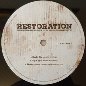 Various : Restoration: Reimagining The Songs Of Elton John And Bernie Taupin (2xLP, Comp)