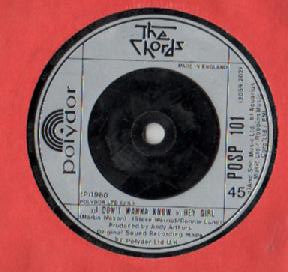 The Chords (2) : Maybe Tomorrow (7", Single)