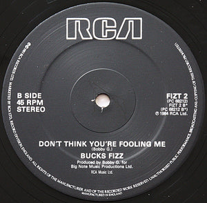 Bucks Fizz : Talking In Your Sleep (12", Single)