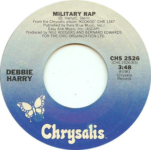 Deborah Harry : Backfired (7", Single, Styrene, Ter)