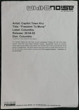 Load image into Gallery viewer, Capital Town Kru : Freedom To Bootleg (12&quot;, Single, Promo, W/Lbl)
