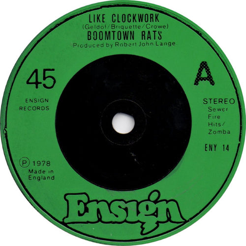 The Boomtown Rats : Like Clockwork (7