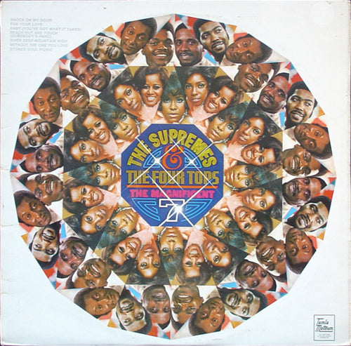 The Supremes & The Four Tops* : The Magnificent 7 (LP, Album)