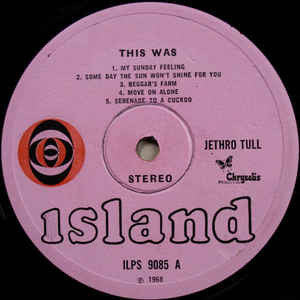 Jethro Tull : This Was (LP, Album, Gat)