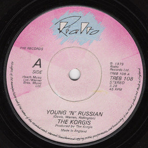 The Korgis : Young 'N' Russian (7")