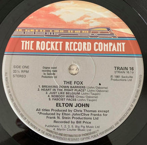 Elton John : The Fox (LP, Album)