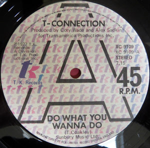 T-Connection : Do What You Wanna Do (12", Single)