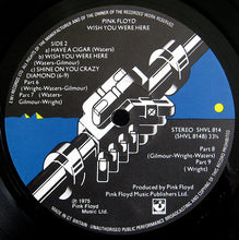 Load image into Gallery viewer, Pink Floyd : Wish You Were Here (LP, Album)
