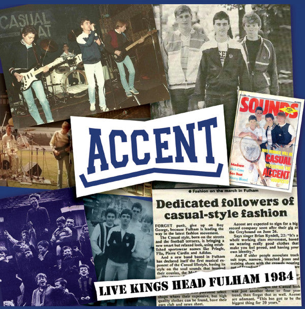 Accent (4) : Live Kings Head Fulham 1984 (CD, Album)