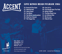 Load image into Gallery viewer, Accent (4) : Live Kings Head Fulham 1984 (CD, Album)
