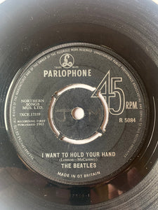 The Beatles : I Want To Hold Your Hand (7", Single, Ori)